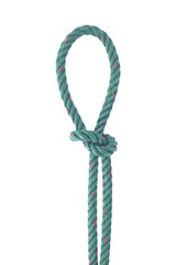 Design of rope isolated on white