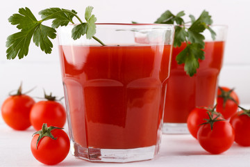 Fresh tomato juice