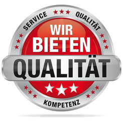 Wir bieten Qualität - Service, Qualität, Kompetenz