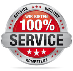 Wir bieten 100% Service - Service, Qualität, Kompetenz