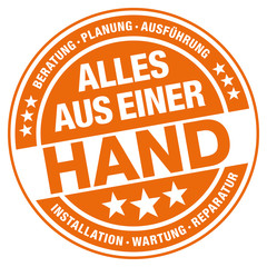 Alles aus einer Hand!