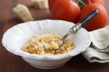Risotto with tomatoes