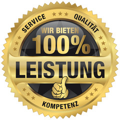 Wir bieten 100% Leistung - Service, Qualität, Kompetenz