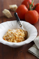 Risotto with tomatoes