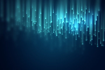 Fototapeta premium nieostre obraz światłowodów światła abstrakcyjne tło
