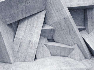 geometric modern abstract concrete background. solidity, innovation, creativity © tiero