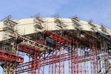 Bridge under construction