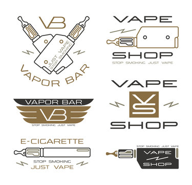 Vapor Bar And Vape Shop Logo