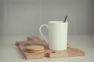 Desayuno con galletas