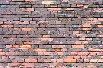 red-brown brick wall - background, texrure 2