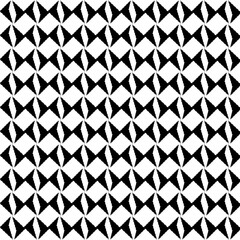 Seamless black and white vector background with abstract geometric shapes. Print. Cloth design, wallpaper.