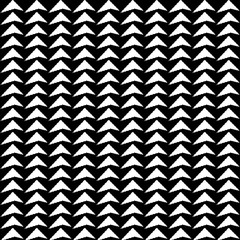 Seamless black and white vector background with abstract geometric shapes. Print. Cloth design, wallpaper.