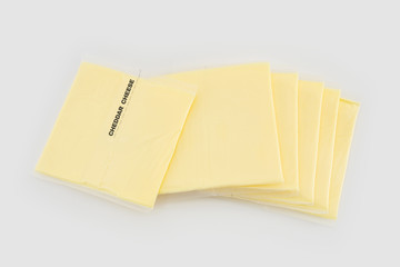 Cheddar cheese slices