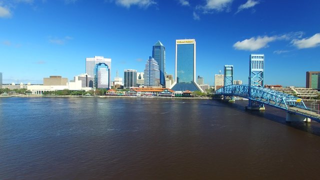 Jacksonville skyline, Florida