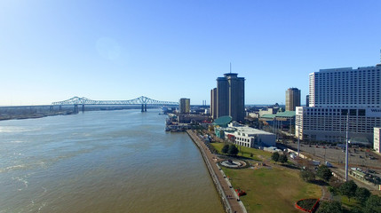 Aerial view of New Orleans, Louisiana