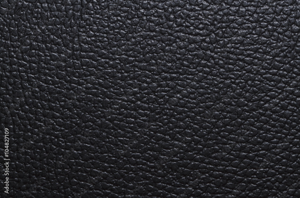 Poster black leather texture for pattern and background