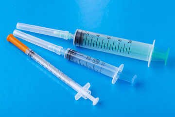 the medical syringes