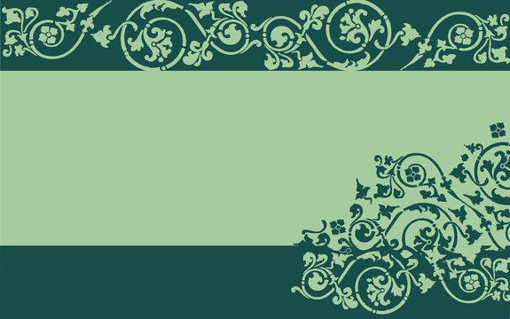 Old style vector background