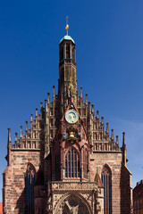 Fototapeta na wymiar Nürnberg, Frauenkirche