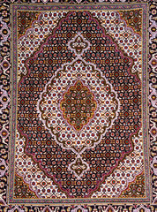 Traditional Azerbaijani rug.