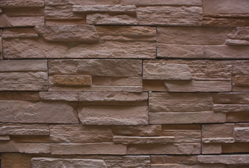 Obraz premium texture of stained old dark and brick wall background, rusty blo