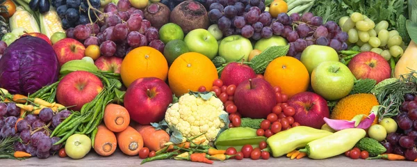 Papier Peint photo autocollant Légumes Fruits and vegetables for healthy