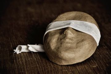 mask with a blindfold