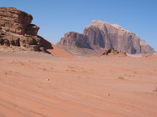 Mountains of wadi rum