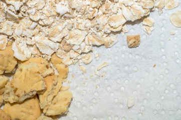 oat flakes and cookies