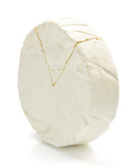 piece of cheese cheese isolated on white