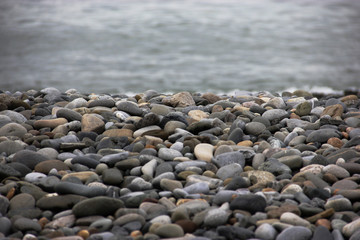 Галечный пляж