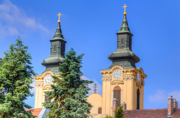 Fototapeta na wymiar Cistercian Church in Szekesfehervar
