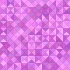 Pink color triangle mosaic vector background