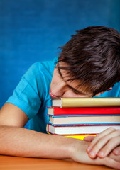 Young Man with the Books