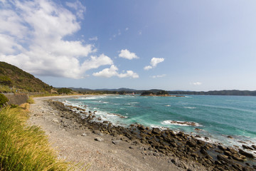 高知県　土佐清水市　足摺海底館周辺の風景
