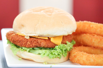 Gourmet Chicken Fillet Burger