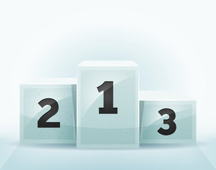 Awards Winners Podium