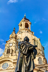 Obraz premium Church of our Lady in Dresden
