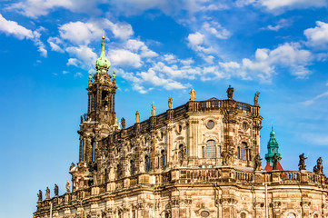 Fototapeta na wymiar The Dresden Cathedral