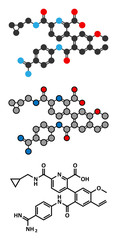 Avoralstat hereditary angioedema (HAE) drug molecule.