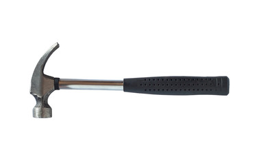Iron hammer isolated on white background