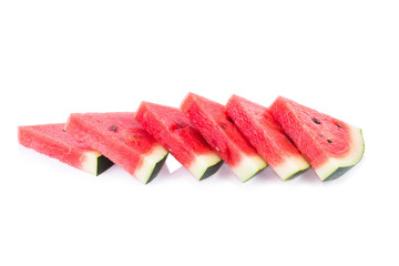 watermelon on white background