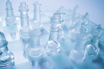 glass chess