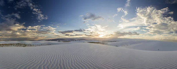 Foto auf Alu-Dibond White Sands, New Mexico © estilophoto