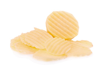 Potato isolated on white background
