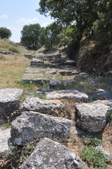 Fototapeta na wymiar Ruins of Troy