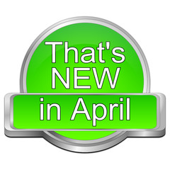 That's new in April Button