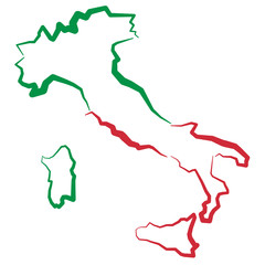Włochy - mapa 