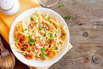 Spaghetti bolognese