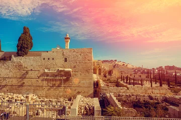 Foto op Plexiglas Old city Jerusalem © vvvita